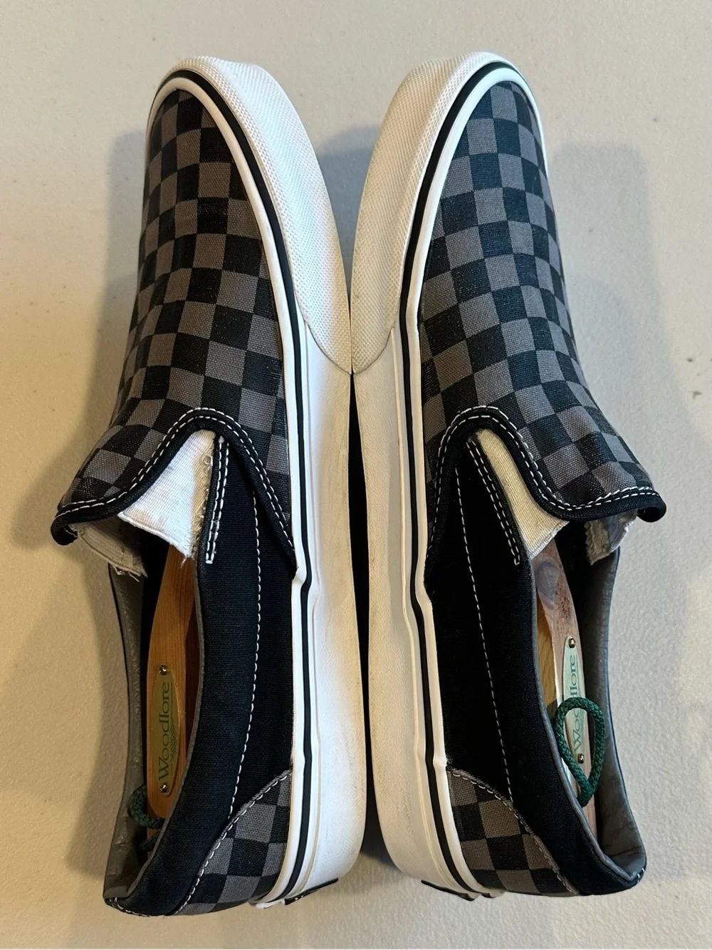 🖤 Vans Classic Slip-On Checkerboard Sneakers Men’s 9.5